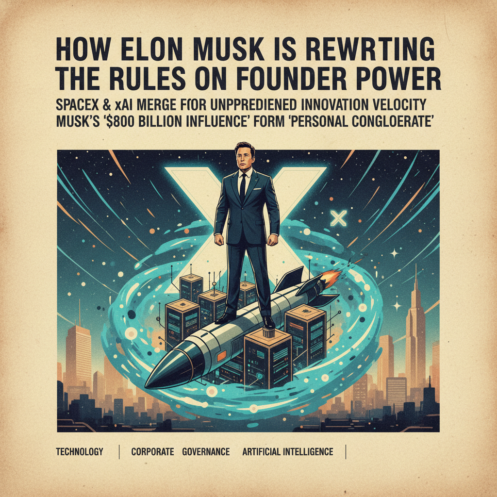 How Elon Musk is rewriting the rules on founder power