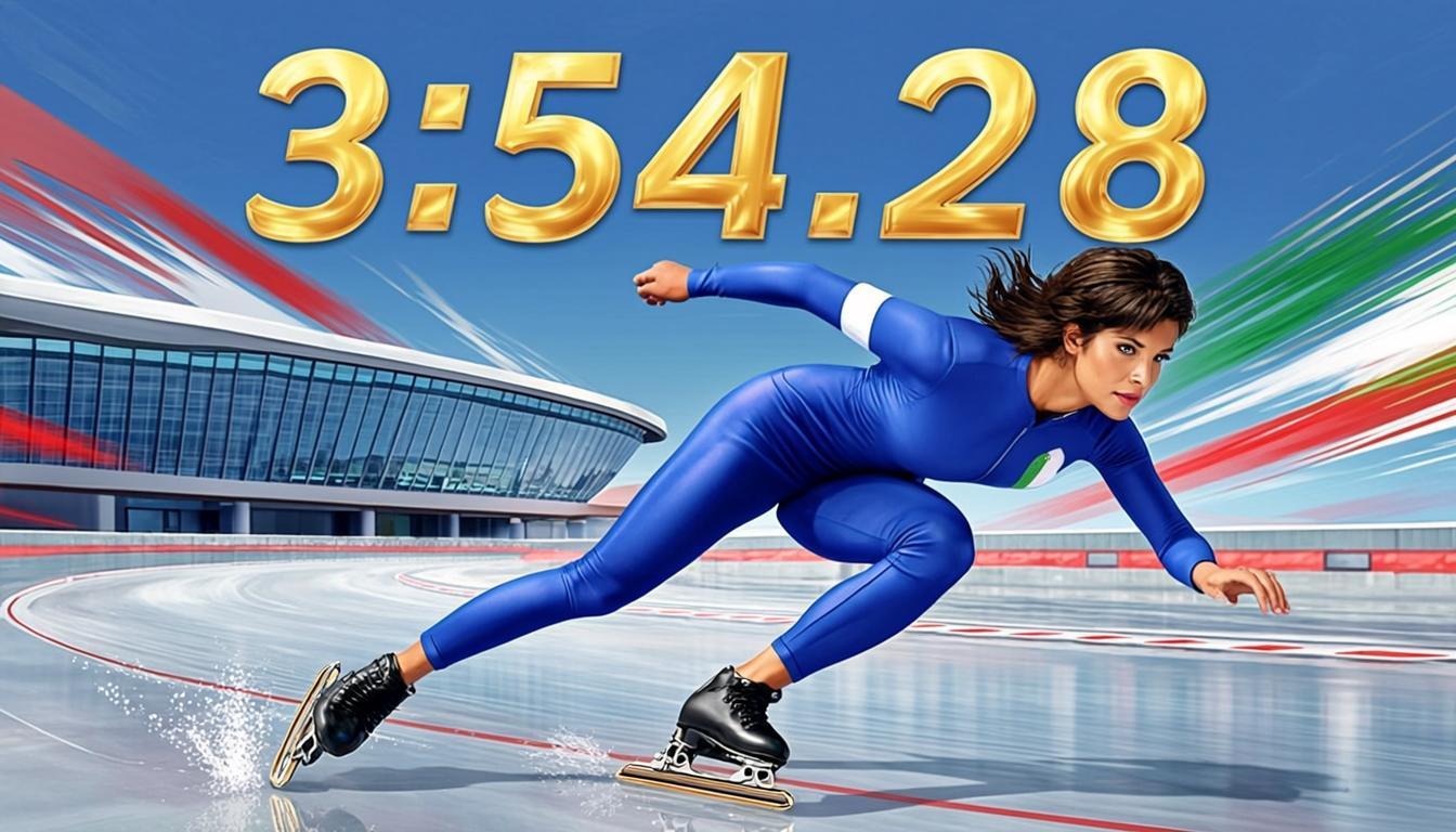 Italy nabs first gold medal of Milano Cortina Olympics in speedskating upset