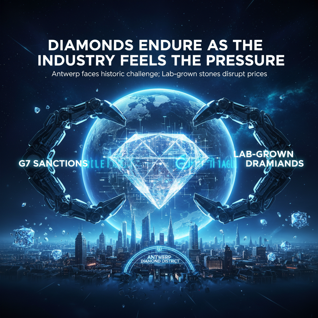 Diamonds endure as the industry feels the pressure