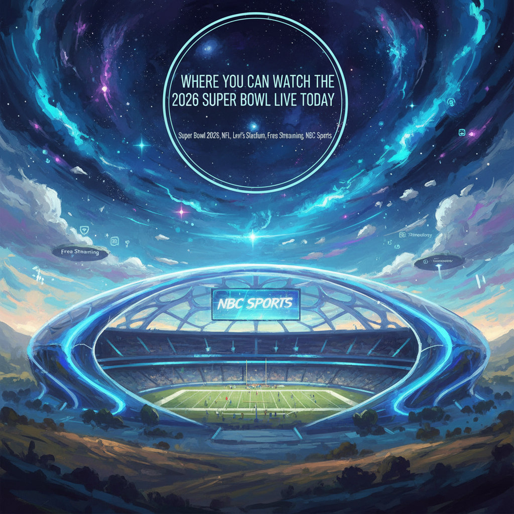 Where you can watch the 2026 Super Bowl live today