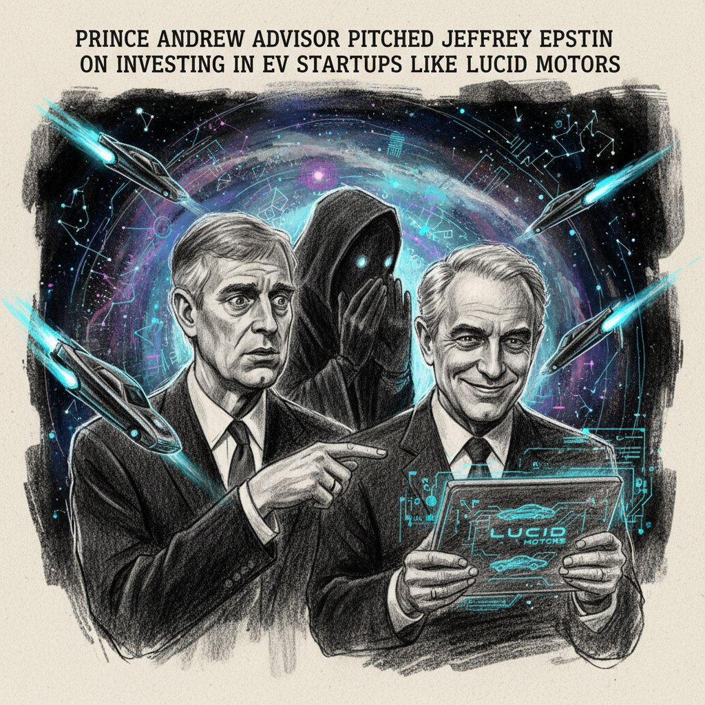 Prince Andrew advisor pitched Jeffrey Epstein on investing in EV startups like Lucid Motors