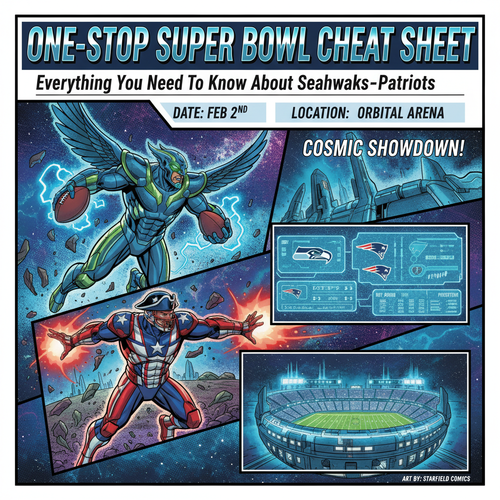 One-stop Super Bowl cheat sheet: Everything you need to know about Seahawks-Patriots