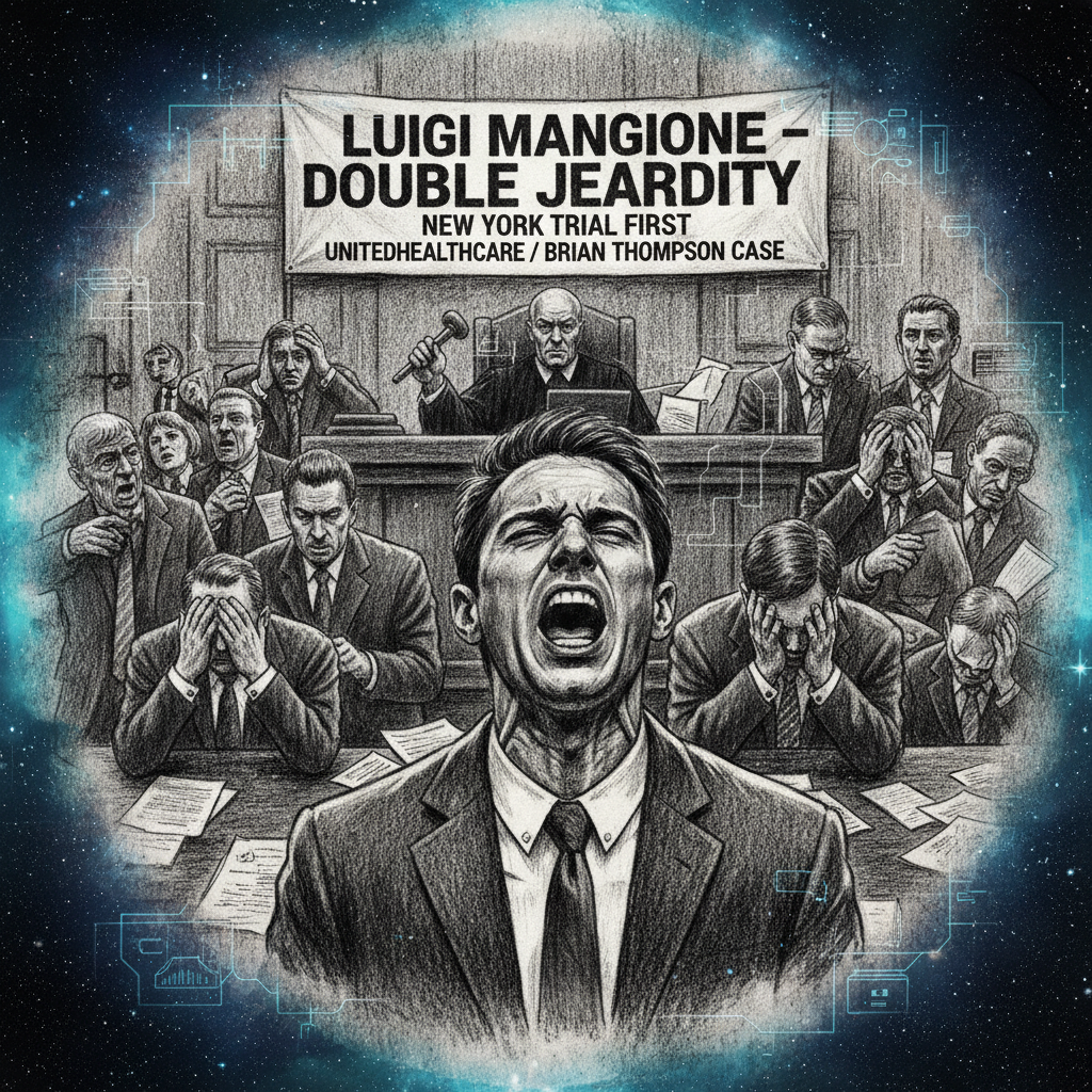 Luigi Mangione claims double jeopardy after New York trial date set to begin before federal case