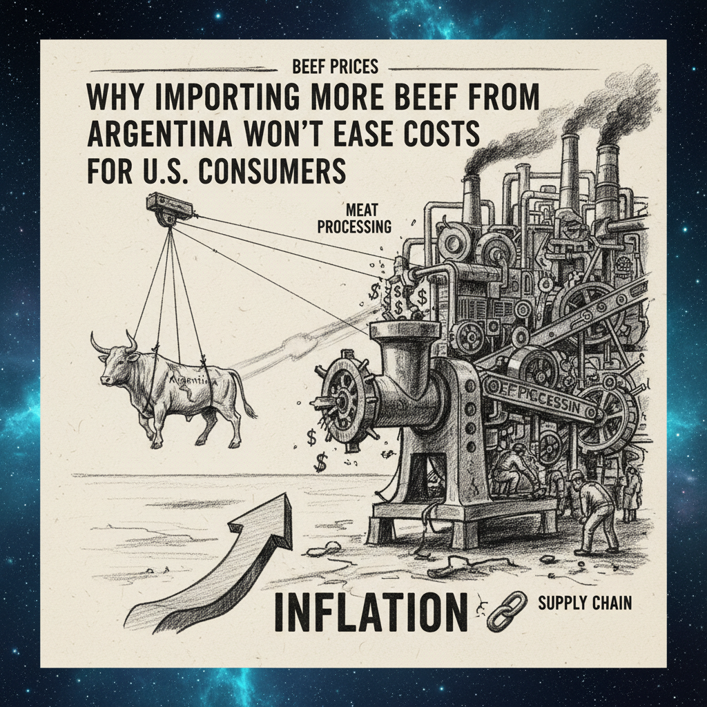Why importing more beef from Argentina won't ease costs for U.S. consumers