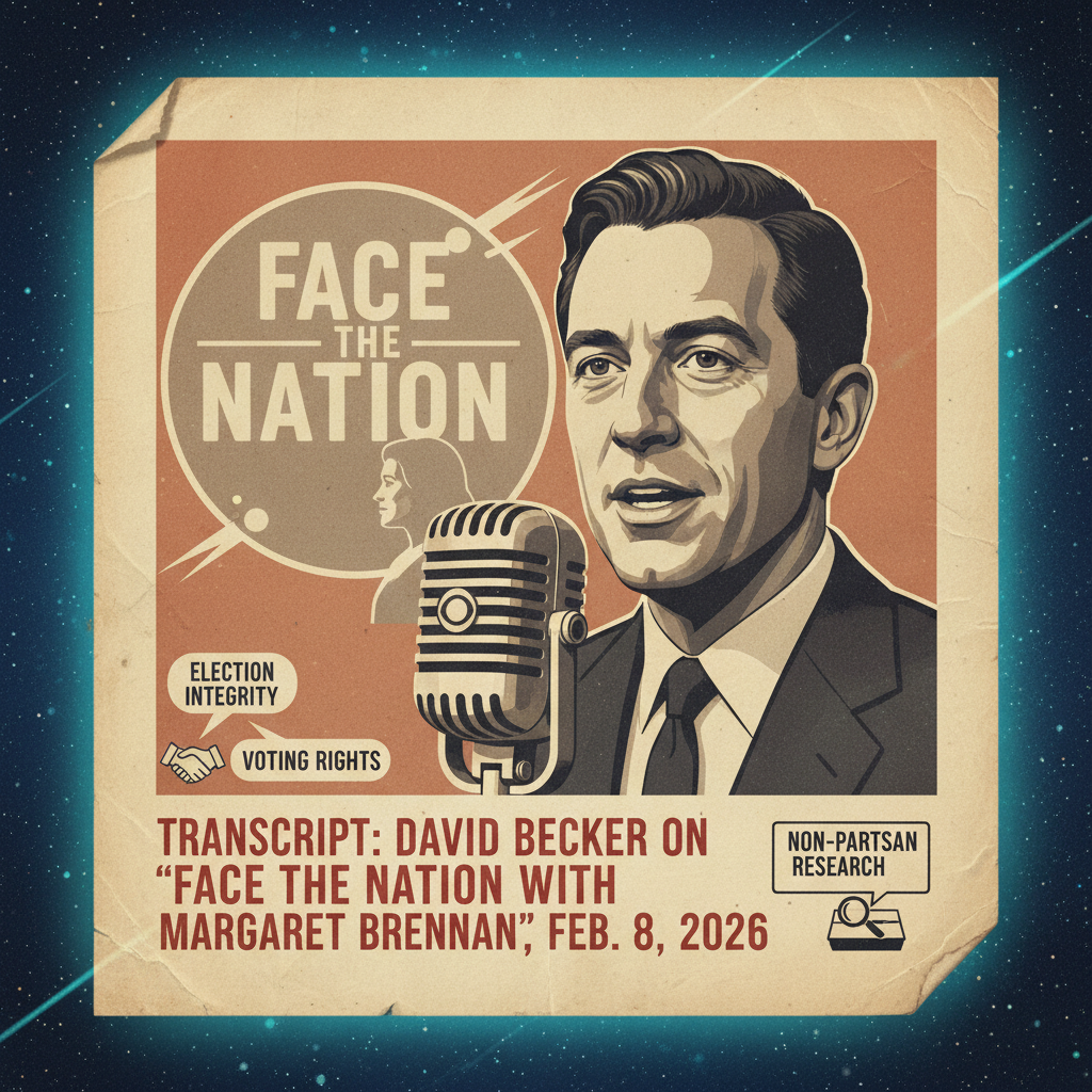 Transcript: David Becker on "Face the Nation with Margaret Brennan," Feb. 8, 2026