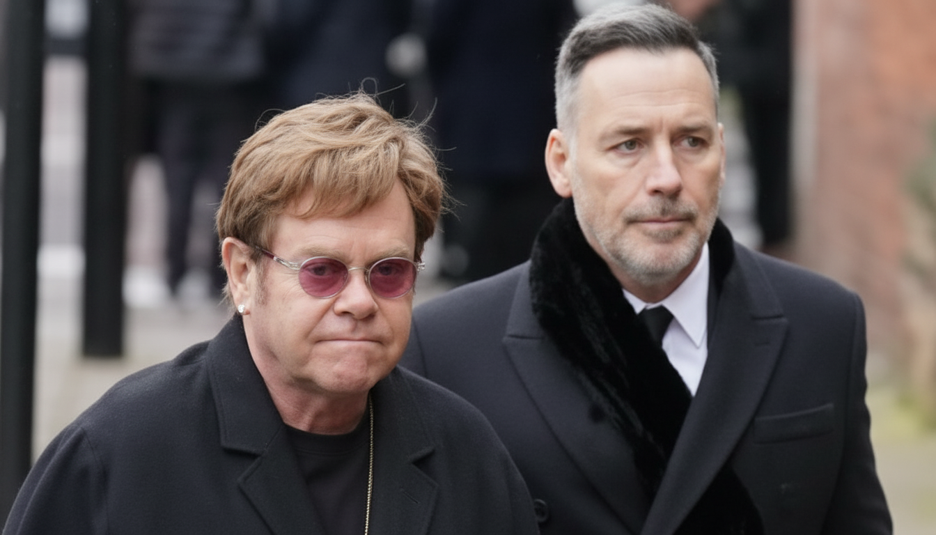 Sir Elton calls press intrusion into his baby son 'truly sickening'