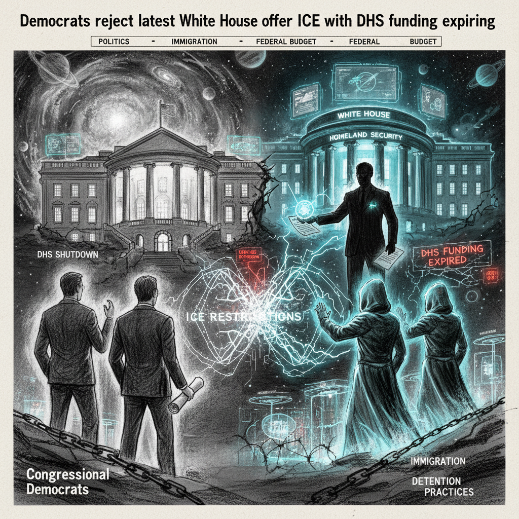 Democrats reject latest White House offer on ICE with DHS funding expiring