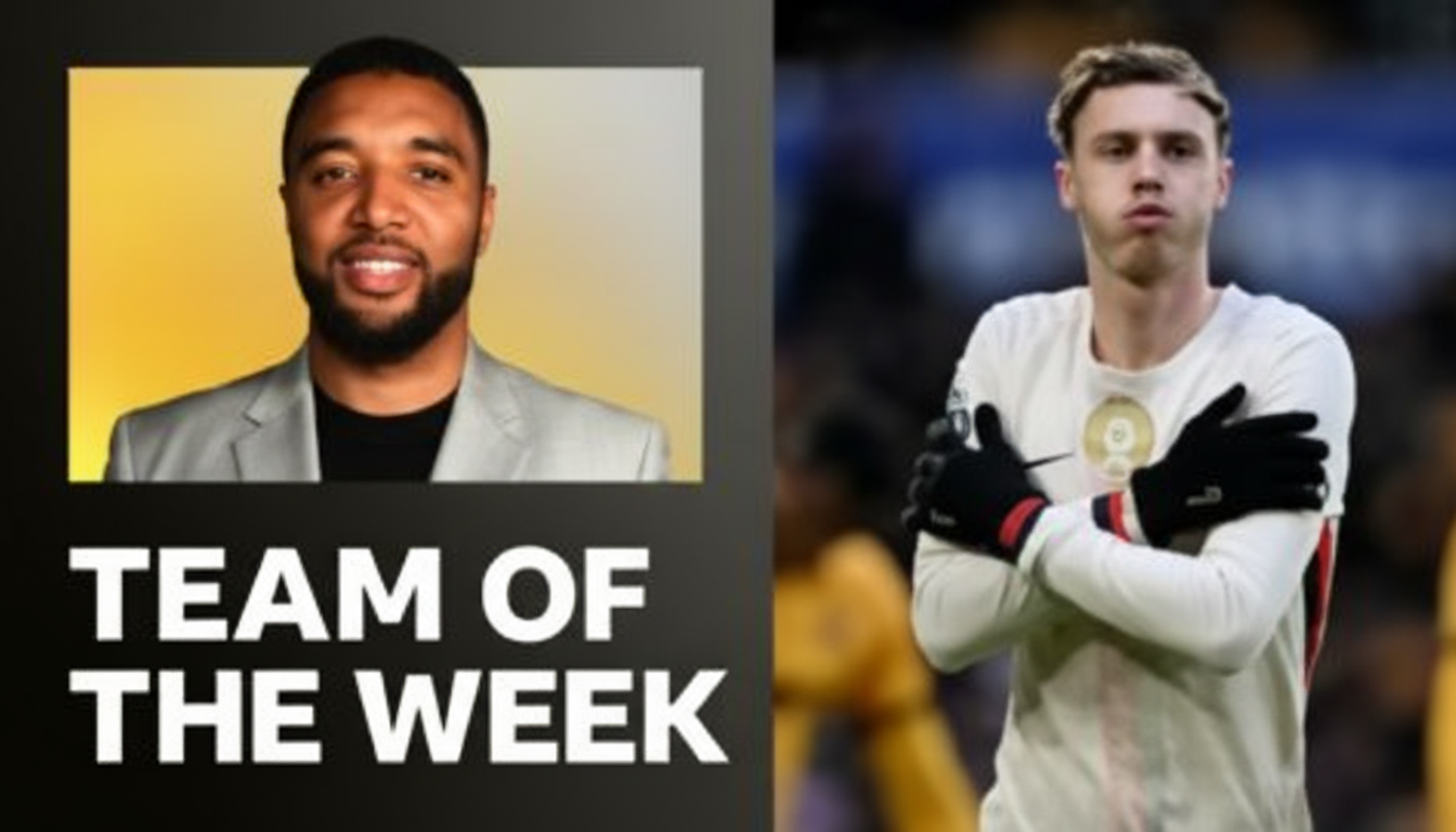 Who has made Troy's Premier League team of the week?