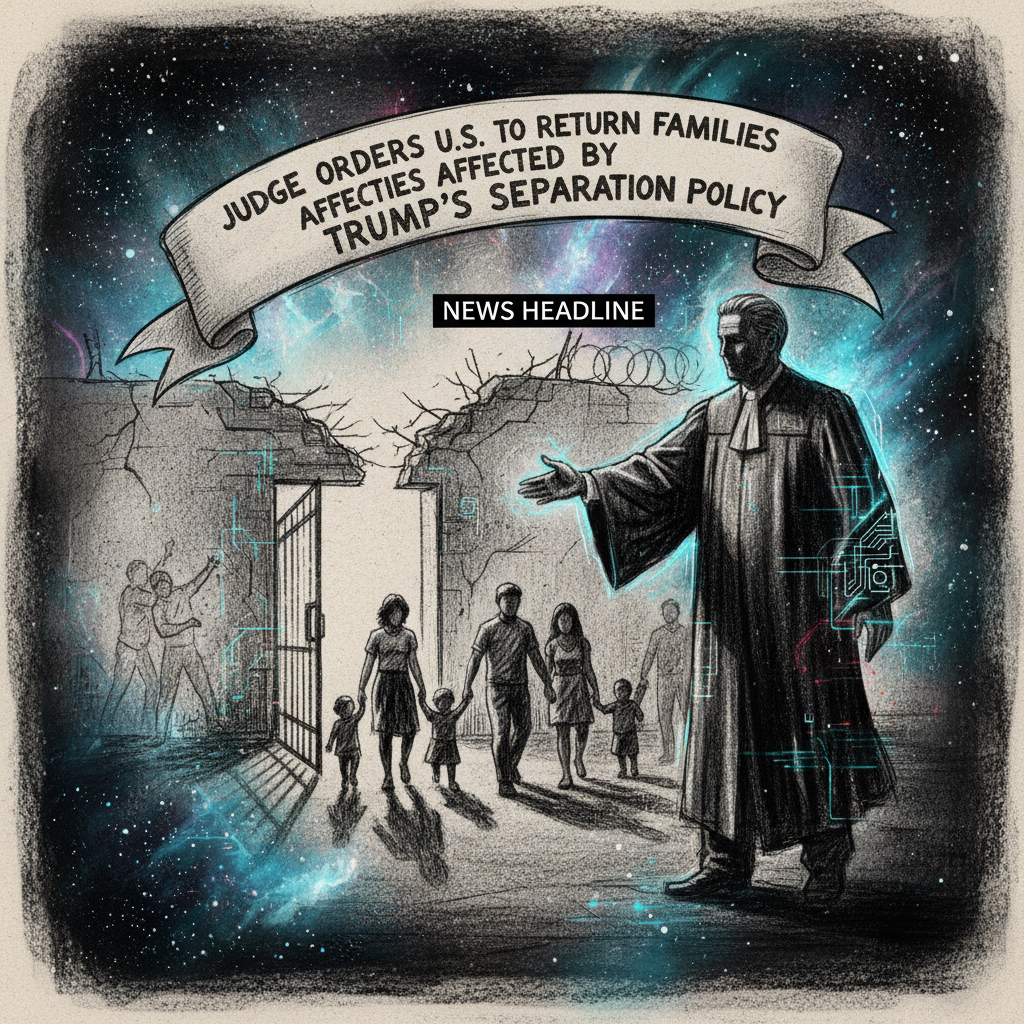 Judge orders U.S. to return families affected by Trump's separation policy