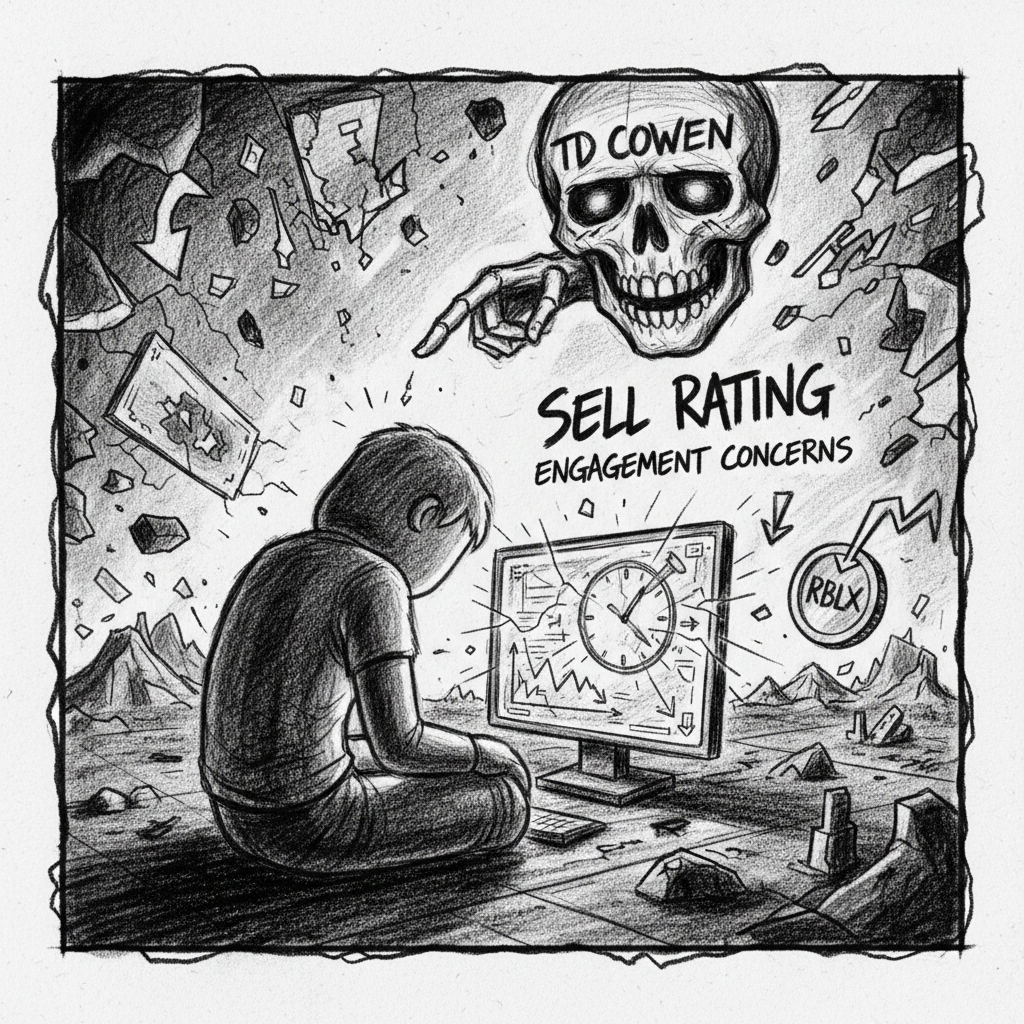 TD Cowen reiterates Sell rating on Roblox stock, citing engagement concerns