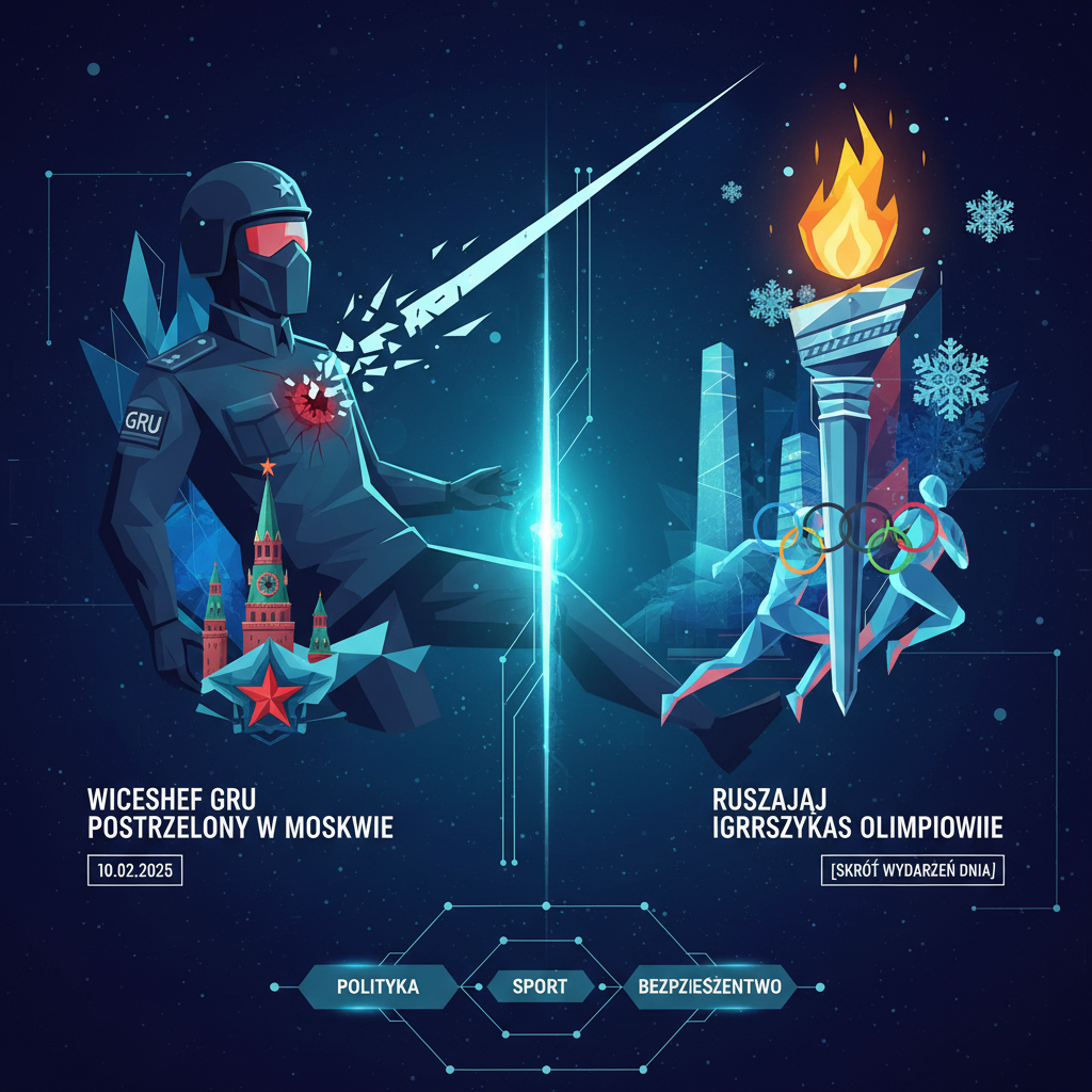 Wiceszef GRU postrzelony w Moskwie, ruszają igrzyska olimpijskie [SKR�T WYDARZEŃ DNIA]