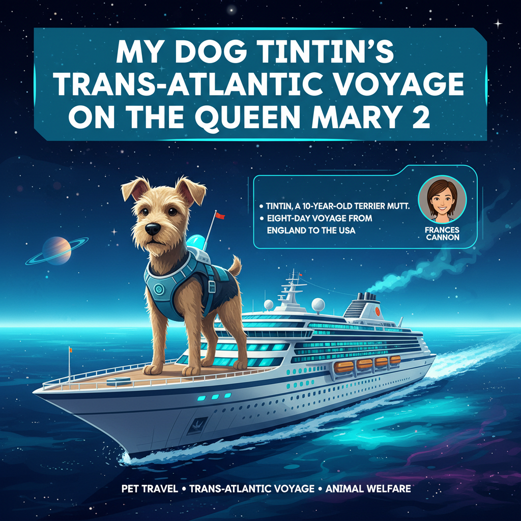 My Dog Tintin’s Trans-Atlantic Voyage on the Queen Mary 2