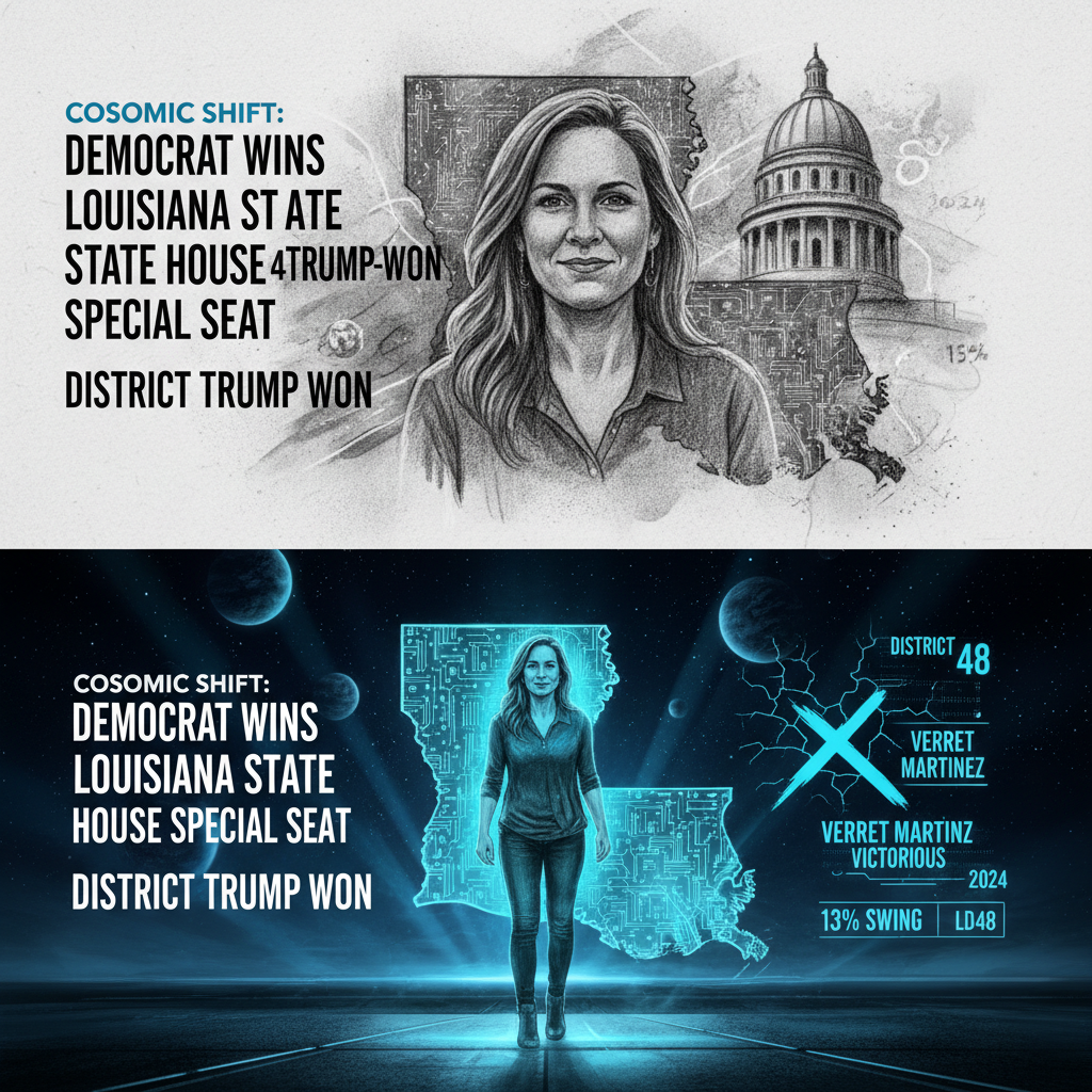 Democrat wins Louisiana state House special seat in district Trump won