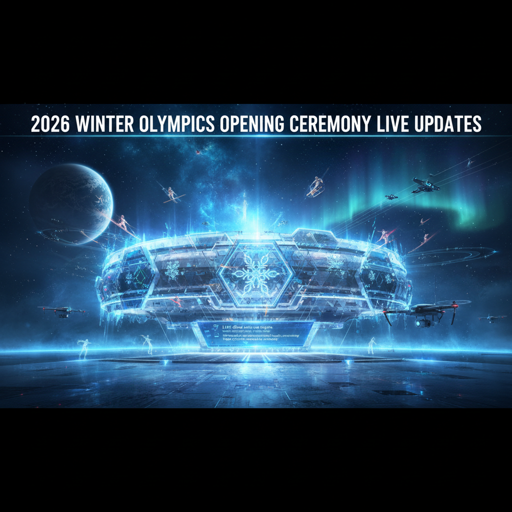 2026 Winter Olympics opening ceremony live updates