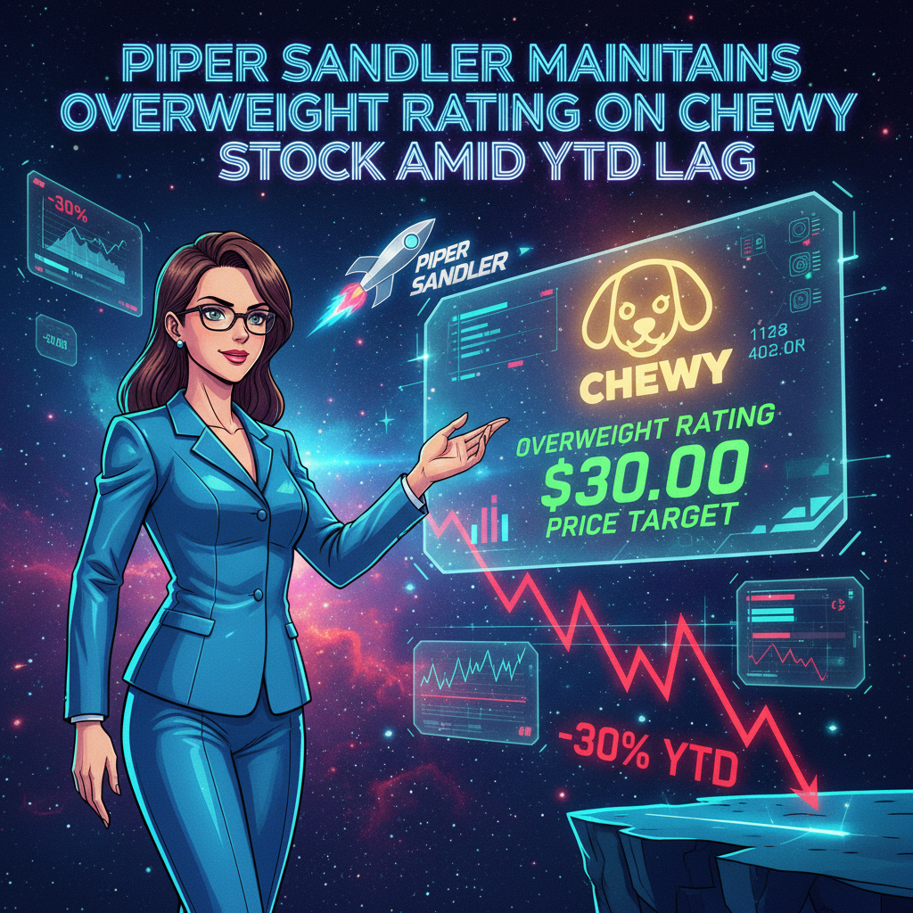 Piper Sandler maintains Overweight rating on Chewy stock amid YTD lag