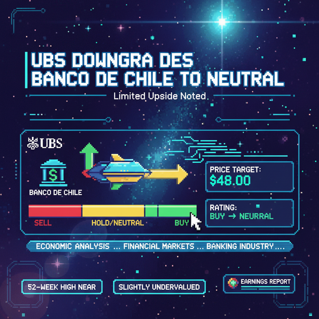 UBS downgrades Banco de Chile stock rating to Neutral on limited upside