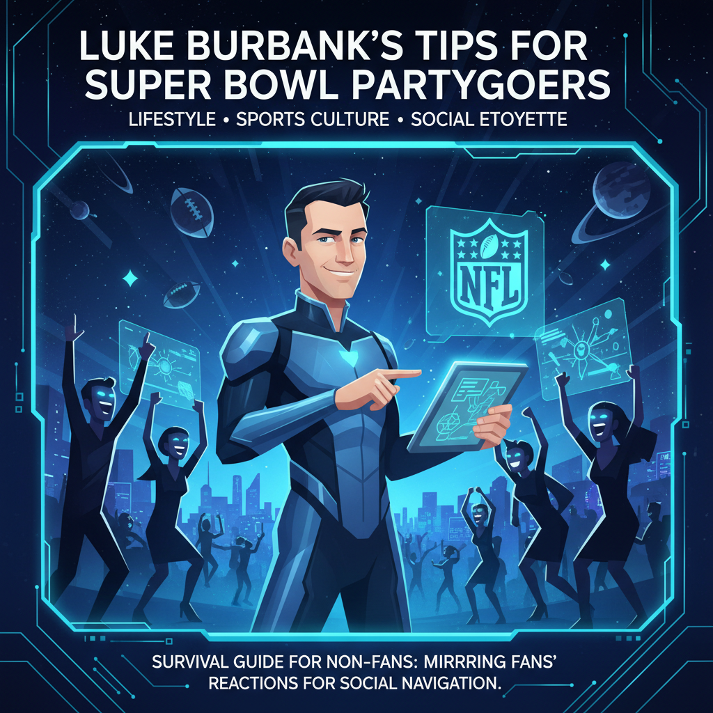 Luke Burbank's tips for Super Bowl partygoers