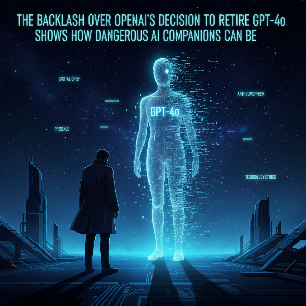The backlash over OpenAI’s decision to retire GPT-4o shows how dangerous AI companions can be