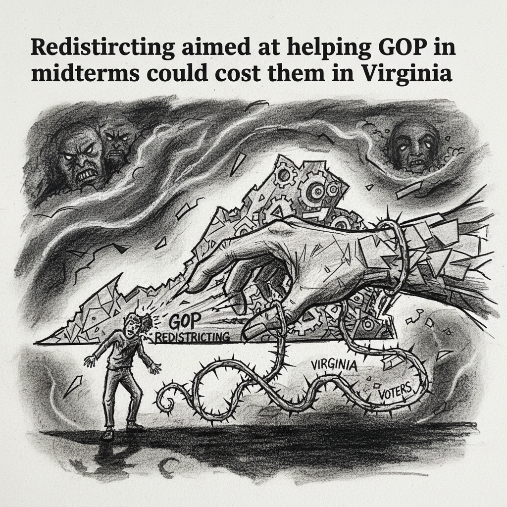 Redistricting aimed at helping GOP in midterms could cost them in Virginia
