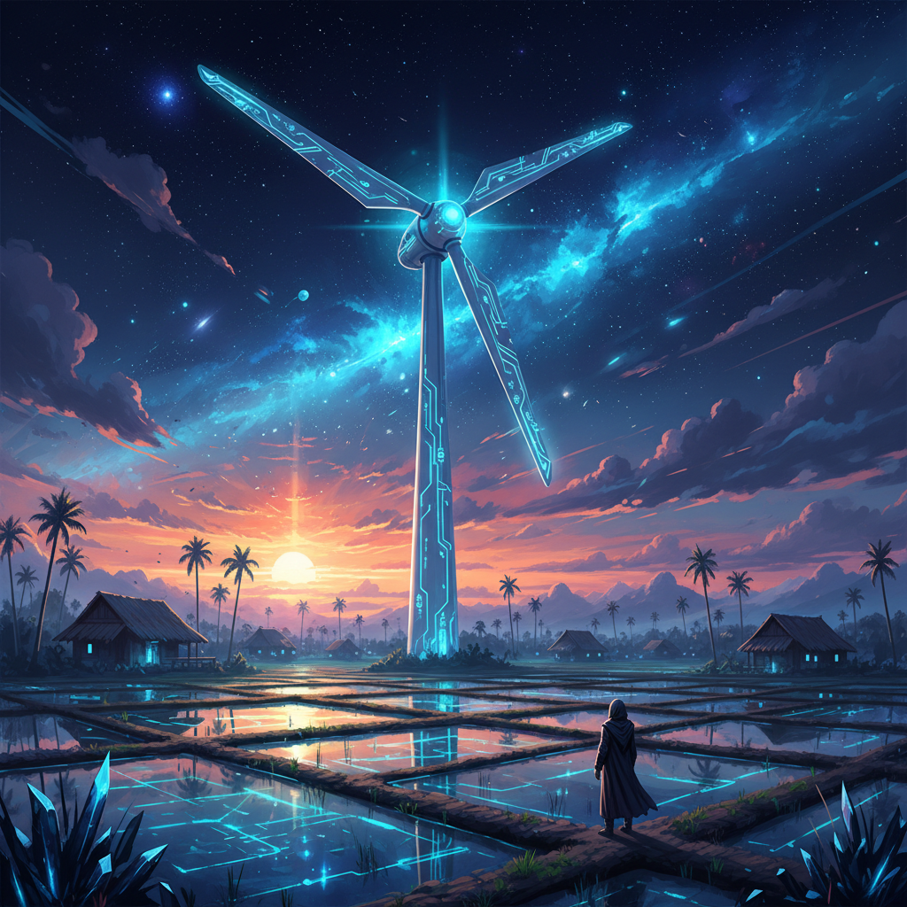 Chronicles of the Last Cell: When the Wind Halted the Machines