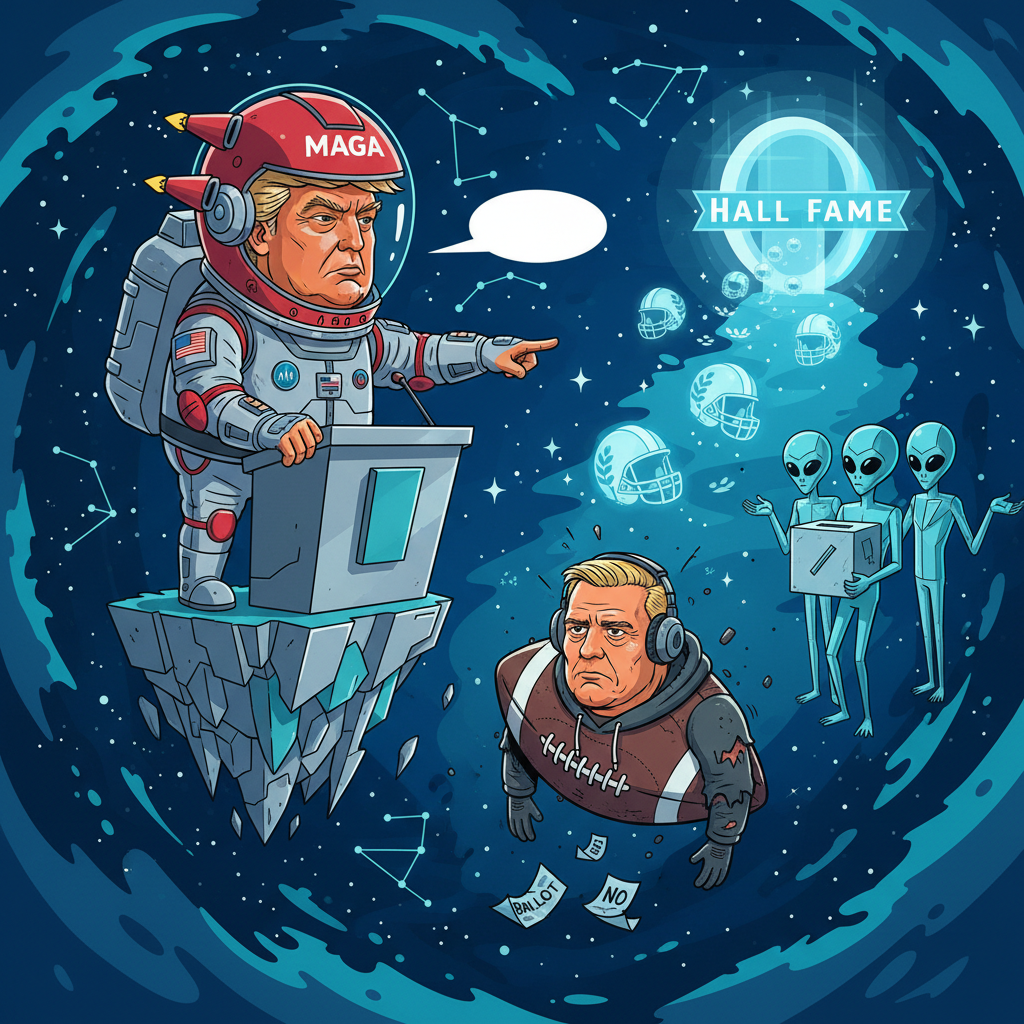 Trump says it's 'terrible' Bill Belichick wasn't elected to the Hall of Fame on the first ballot