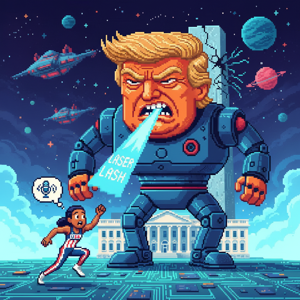 Trump lashes out at Team USA athlete for sharing thoughts on politics