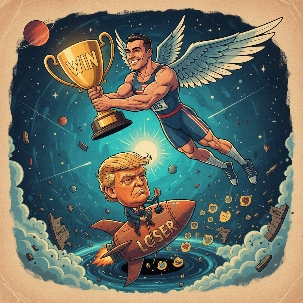 U.S. Olympian responds after Trump calls him "a real loser"