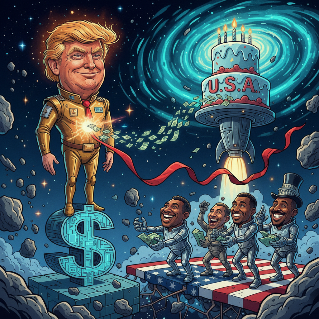 For $1 Million, Donors to U.S.A. Birthday Group Offered Access to Trump