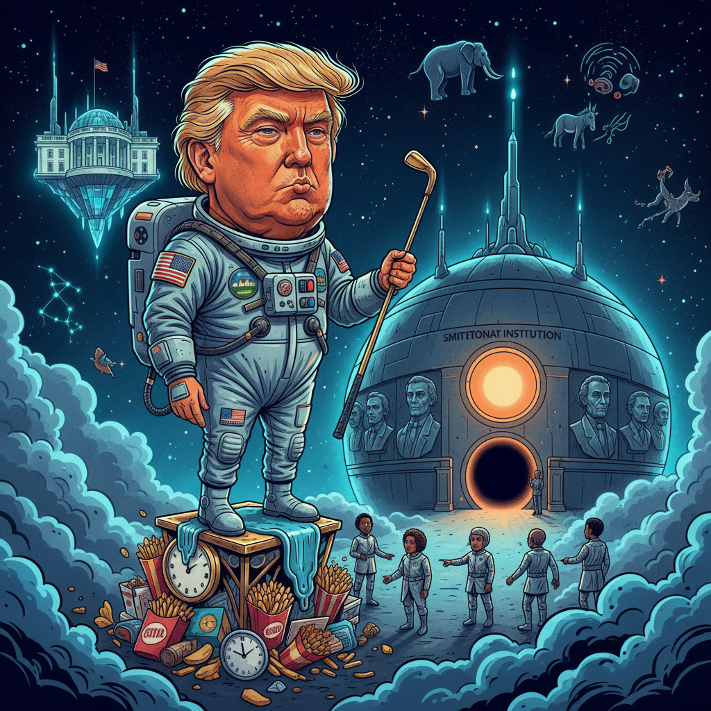 White House Suggests Smithsonian Add a Trump Display